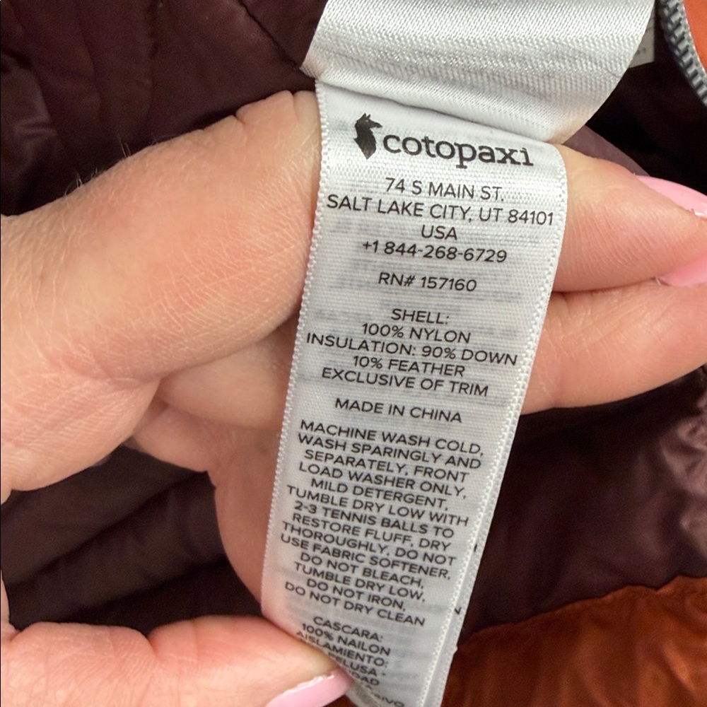 Cotopaxi Fuego Down Vest in MXL - Picture 5 of 6